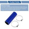 X AUTOHAUX Silicone Hose, Silicone Tube, Intercooler, Turbo, Intake Pipe, Blue, Length 5.0 inches