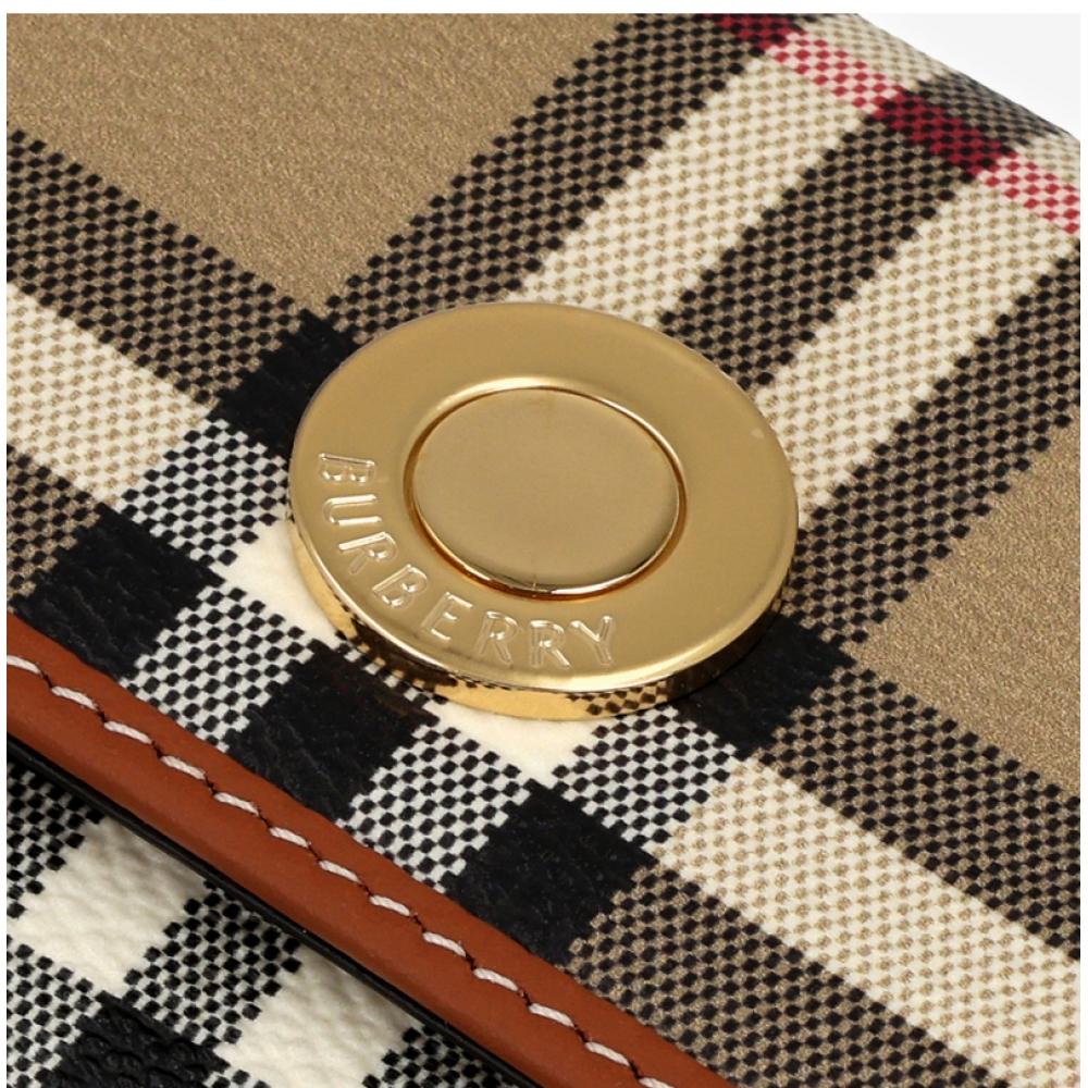 Burberry Vintage Check Small Folding Wallet 8109800 A9534