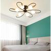 3/6/8 głowice lampa sufitowa LED do salonu Nordic światło kopuły oświetlenie do dekoracji domu naturalne światło 3 kolory oświetlenie żyrandol