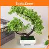 Flowers Simulated Chrysanthemum Green Plants Bonsai Decoration Desktop