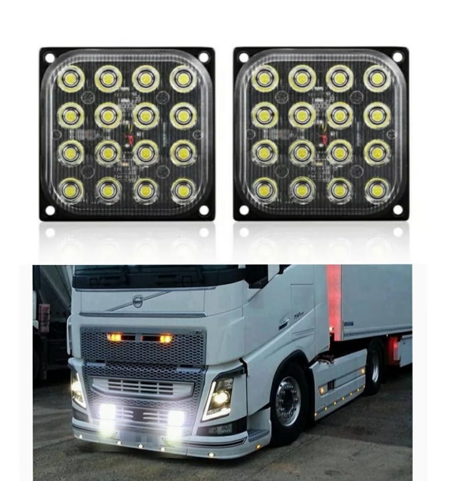 Super Bright 12 V 24 V LED Strobe Light, Work Light, Daylight, Strobe Flash,