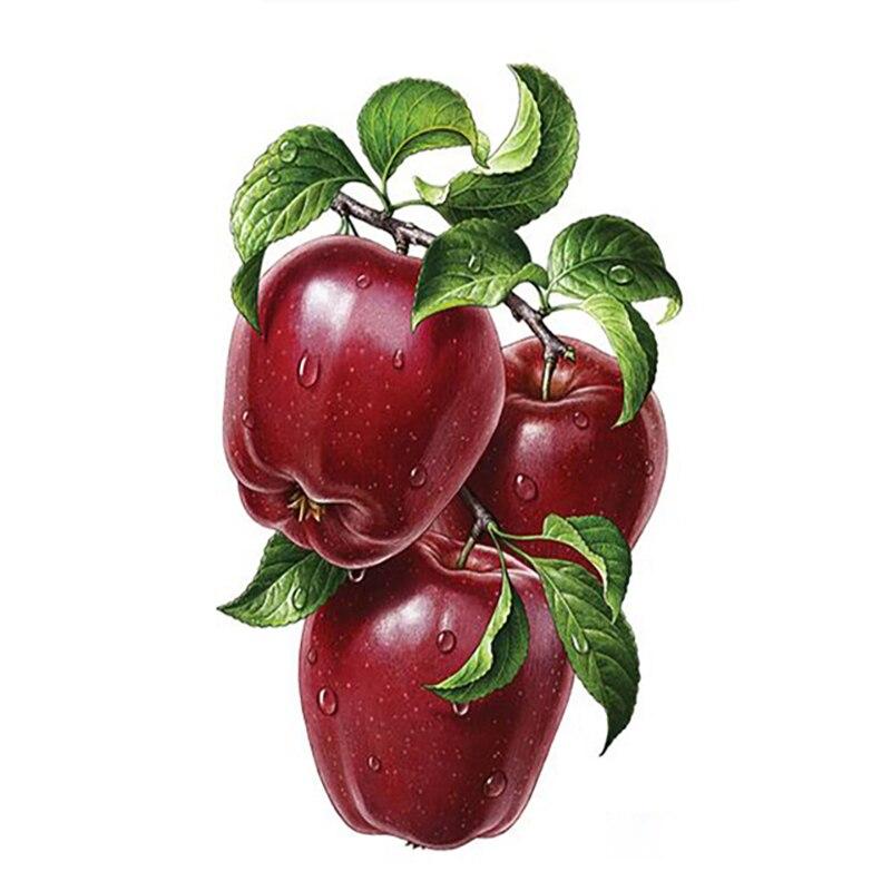 New 5D DIY Diamond Painting Fruit Diamond Embroidery Scenery Cross Stitch Full Round Drill Crafts Home Decor Manual Gift