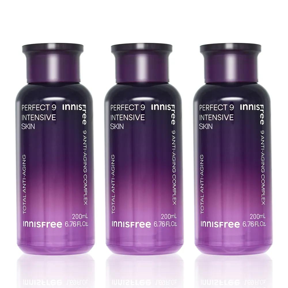 Innisfree Perfect 9 Intensive Skin 200mL 3-pack