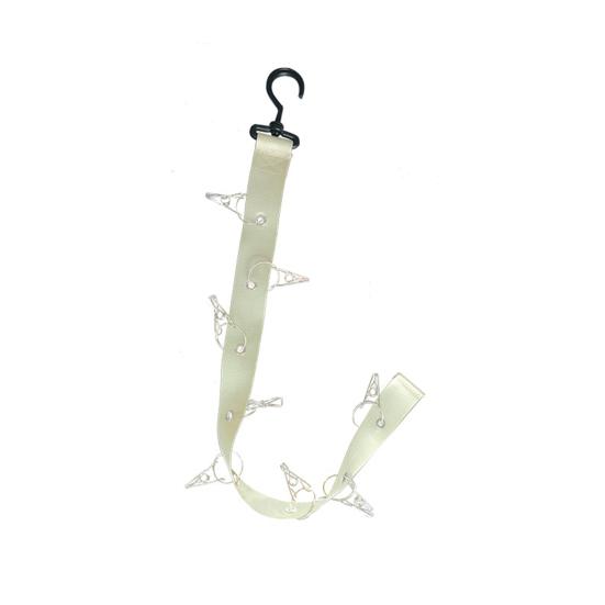 

Держатель для кепок для шкафа, вешалка для бейсболок с 8 зажимами B