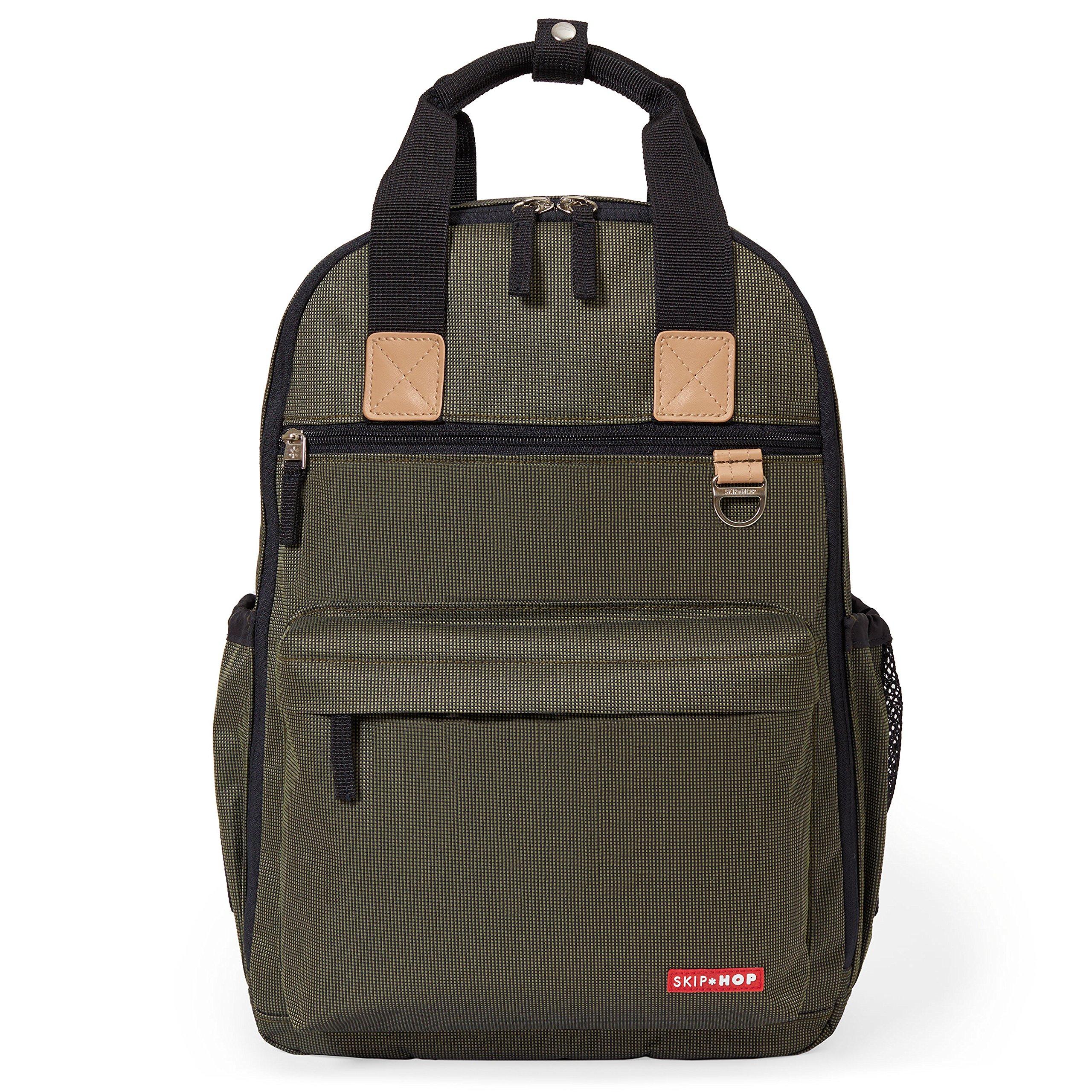 

Skip Hop Duo Backpack Olive Bag Rucksack SKIPHOP 201305 Mother s оливковий