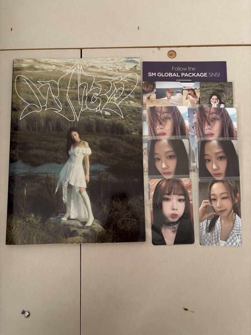 

[USED] aespa Gisele Album + Trading Card Set