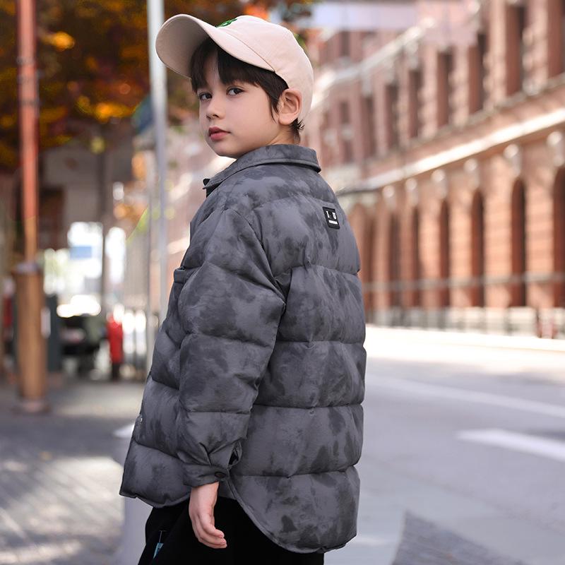 

Детский легкий короткий пуховик, зимнее повседневное пальто для мальчиков