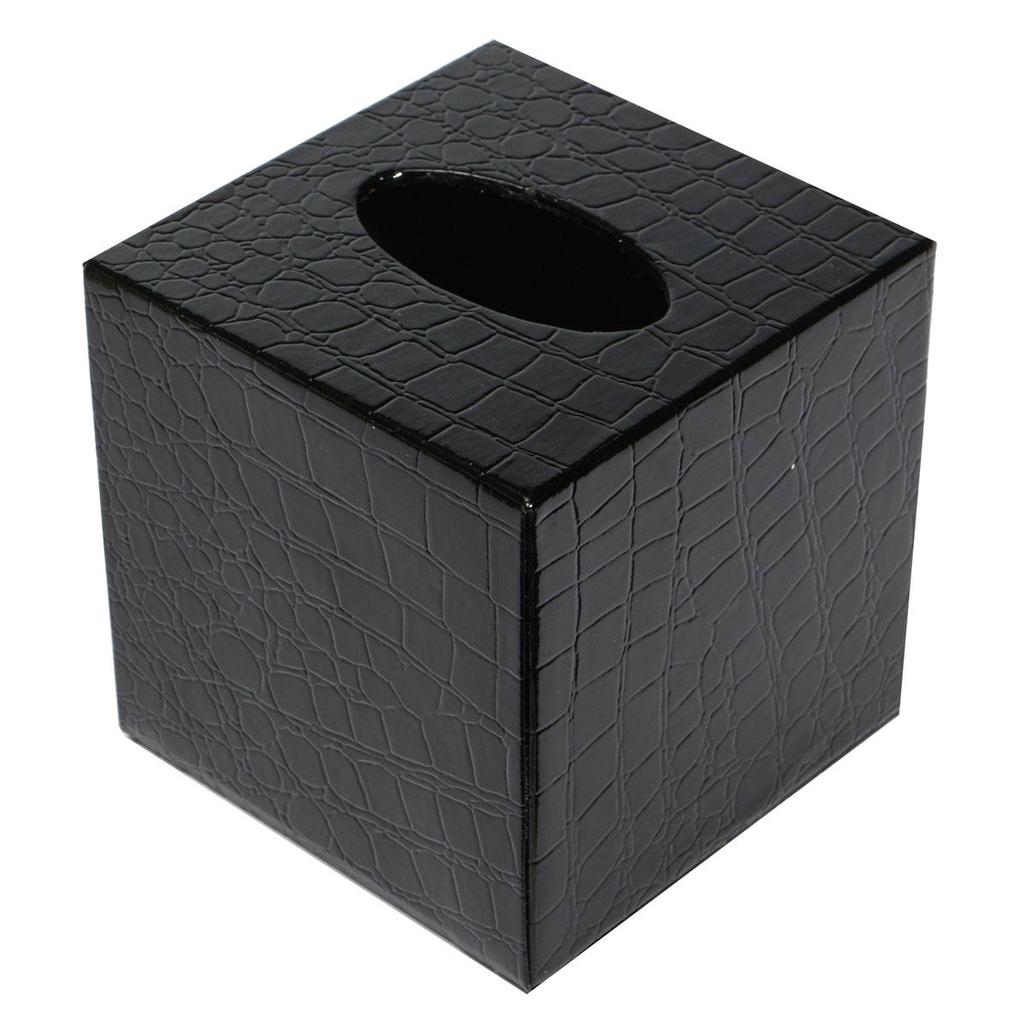 Durable PU Leather Tissue Box Case Cover Paper Napkin Holder Home Office Durable PU Leather Tissue Box Case Cover Paper Napkin Holder Home Office
