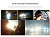 Dual-Use Car Anti-Glare Sun Visor Glasses for Day and Night Driving