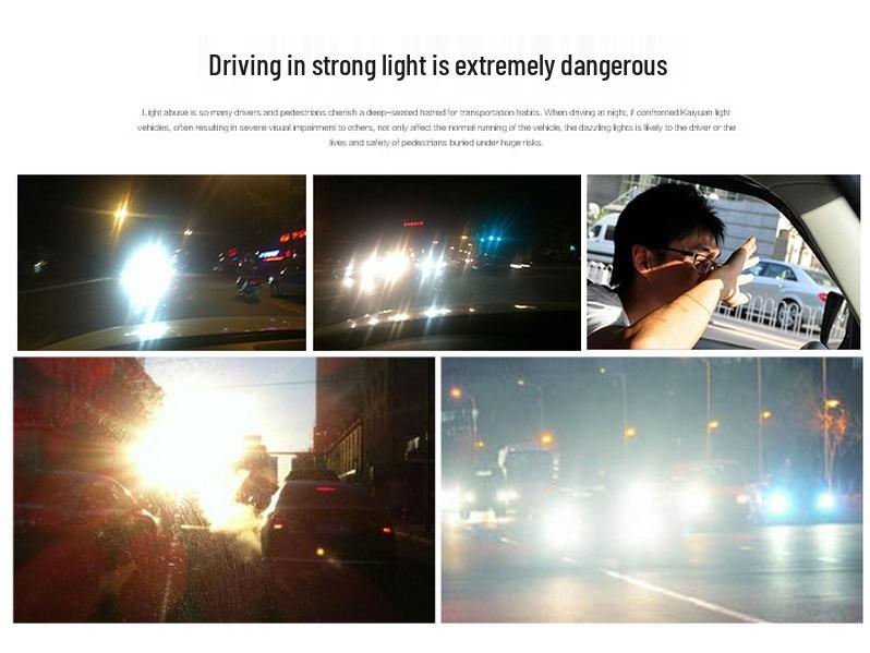 Dual-Use Car Anti-Glare Sun Visor Glasses for Day and Night Driving