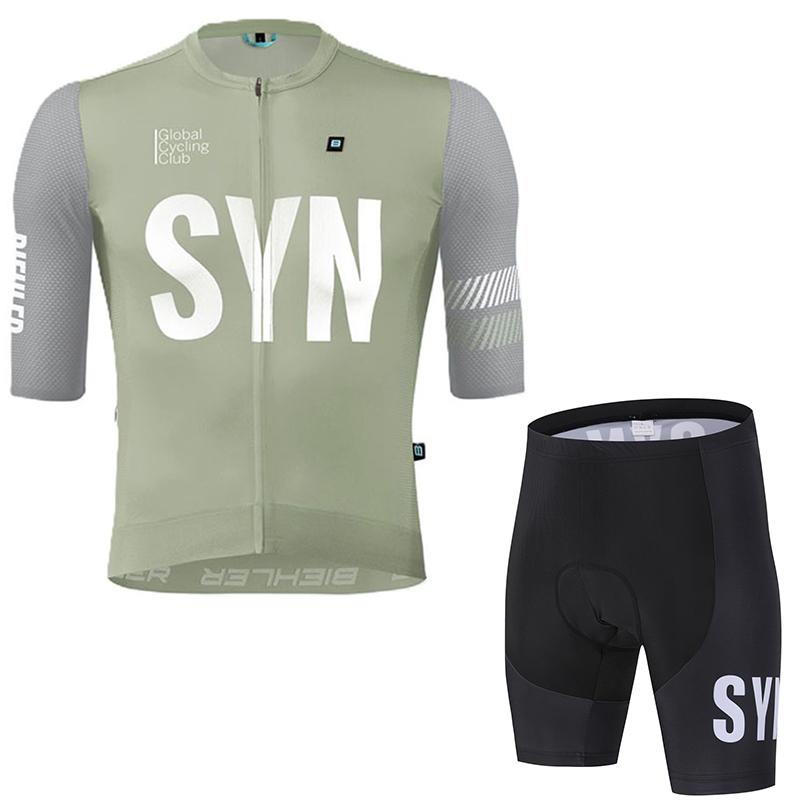 2026 SYN Pánský cyklistický dres Cyklistické kraťasy s laclem Silniční kolo Cyklistický ramenní popruh Kalhoty Cyklistický krátký top Rychleschnoucí cyklistické kraťasy