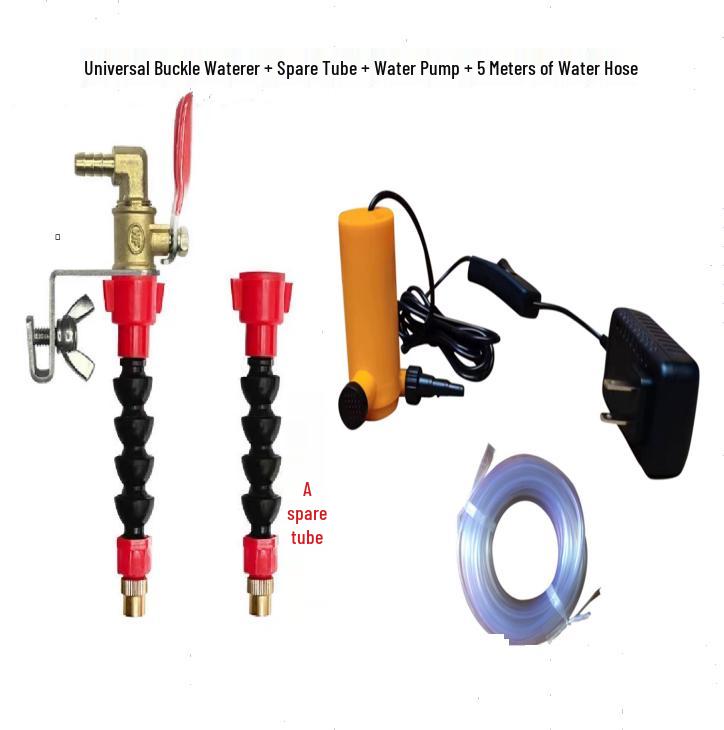 Universal Flexible Water Nozzle for Cutting & Grooving Machines - Dustproof Spray Head for Marble Saw Blade Cooling