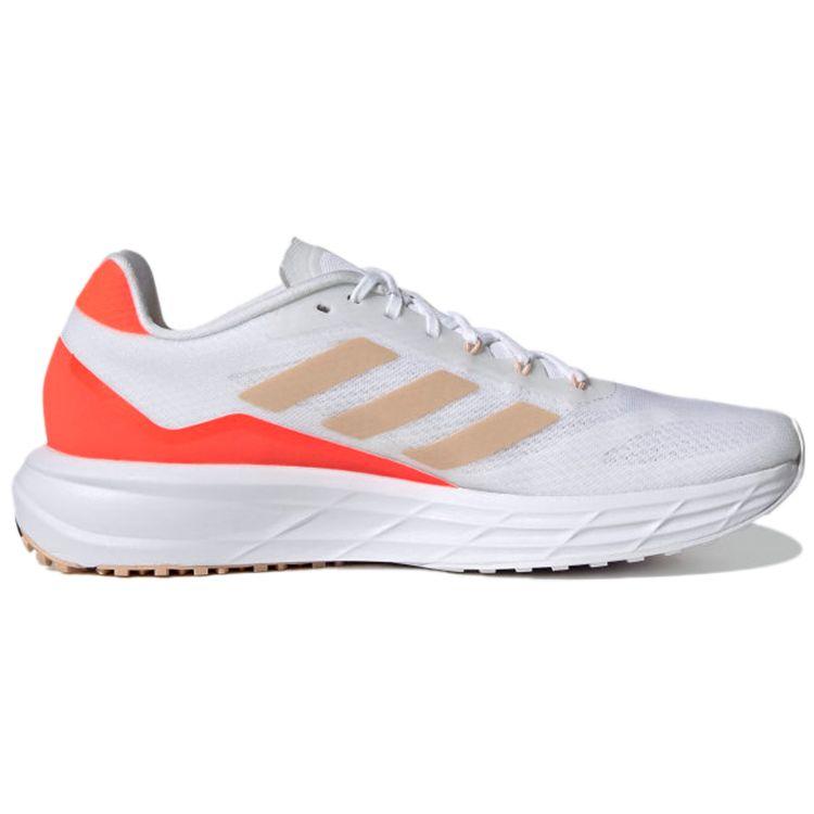 Adidas Sl20.2 Classic Comfortable Fabric Non-Slip Low-Top Running Shoes Women sneaker White Orange FY4102