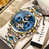 BINBOND Mechanical Wristwatches For Men Tourbillon Luminous Waterproof Automatic Men's Watch Original Skeleton Luxury Reloj