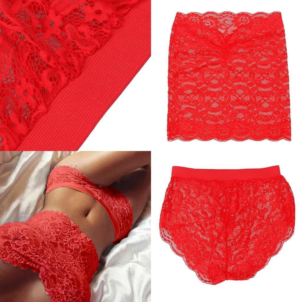 Lingerie Womens Sexy Lace Top Bra Ladies Thong Underwear Set Sleepwear Nightwear