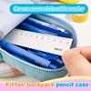 Capacity Pencil Case For Small Star Schoolbag Color - Blocked Pencil Case Lt S A High Appearance Level Cute And Large