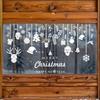 Santa Claus Electrostatic Sticker Decorations, Glass Door Stickers, Window Stickers, Festive Atmosphere Scenes