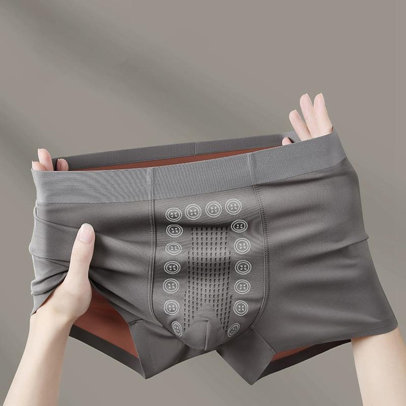 Men's Double-Sided Breathable Quick Dry Boxers Antibacterial Tummy Tightening Panties