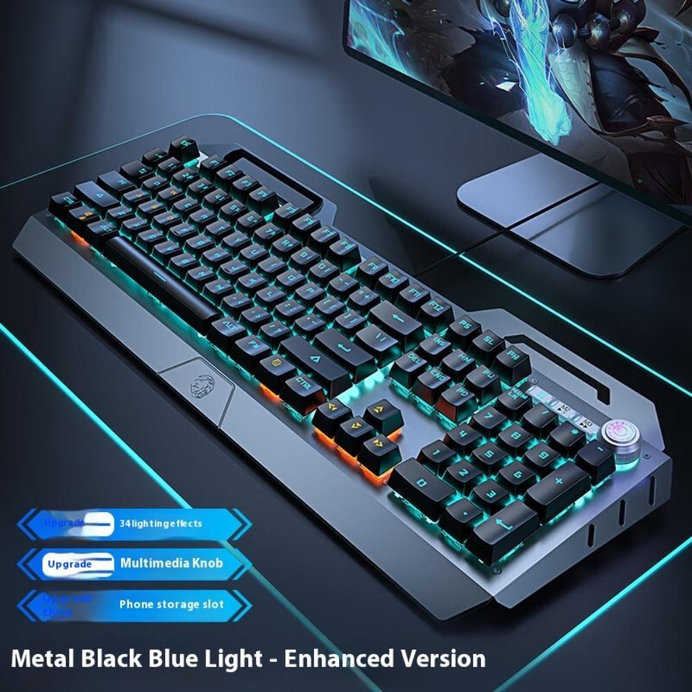 

Mechanical Keyboard, Wired Mouse Set, Game Computer, E-sports, Green Axis, Wireless Keyboard and Mouse Special