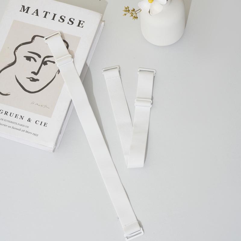 

Женские регулируемые плечевые ремни карамельного цвета — простые, широкие и сменные эластичные ремни. Width 1.8cm, Length 55cm