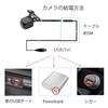 TATUM Car Backup USB Smartphone Guideline Image Side Video Waterproof Wi-Fi Camera, Powered, Connectivity, Switching, Normal/Mirror Switching, Camera,