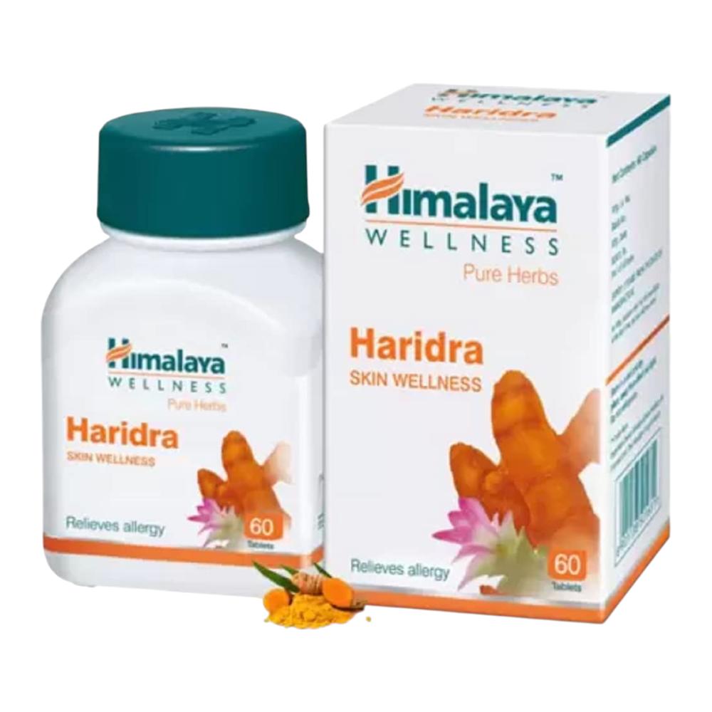Himalaya Haridra Skin Wellness Tablets 60 Count Natural Herbal Support For Healthy Skin & Immune Balance