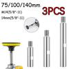 Winkelschleifer Verlängerungsstange 75/100/140mm M14 Gewinde Adapterwelle Polierscheiben Verbindungsstange für Polieren Autopflege Detailing