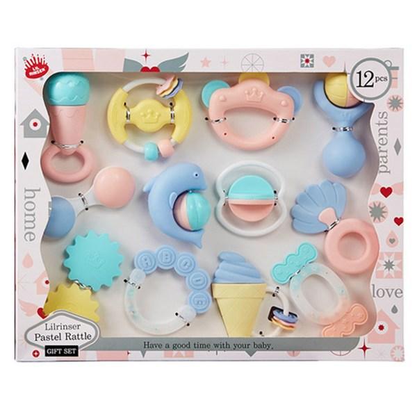 

Набор погремушек Lillinger Pastel из 12 корейских детских игрушек