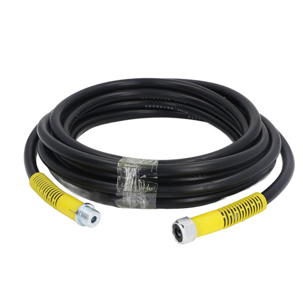 Wąż do myjki ciśnieniowej 30FT Złączka M22 Wąż ze stalowego oplotu Odporny na wybuch Wysokociśnieniowy wąż do myjki