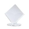 Acrylic Desktop Vertical Paper Towel Holder Restaurant Square Paper Towel Holder Household Transparent Tissue Holder