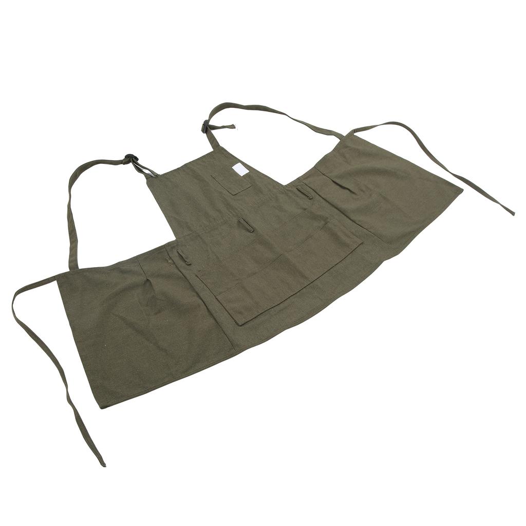 Work Apron Adjustable Linen Comfortable DIY Household Goods for Kitchen Restaurant Bar Shop