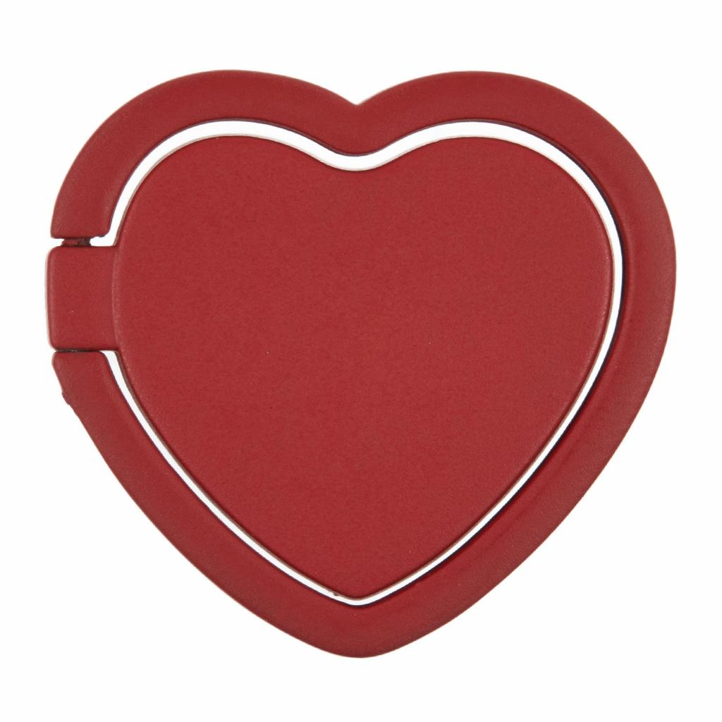 Cell Phone Ring Holder Kickstand Love Heart Shaped Metal Phone Grip