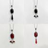 Gothic Vampire Bat Necklace With Crystal Pendant For Women Summer Fashion