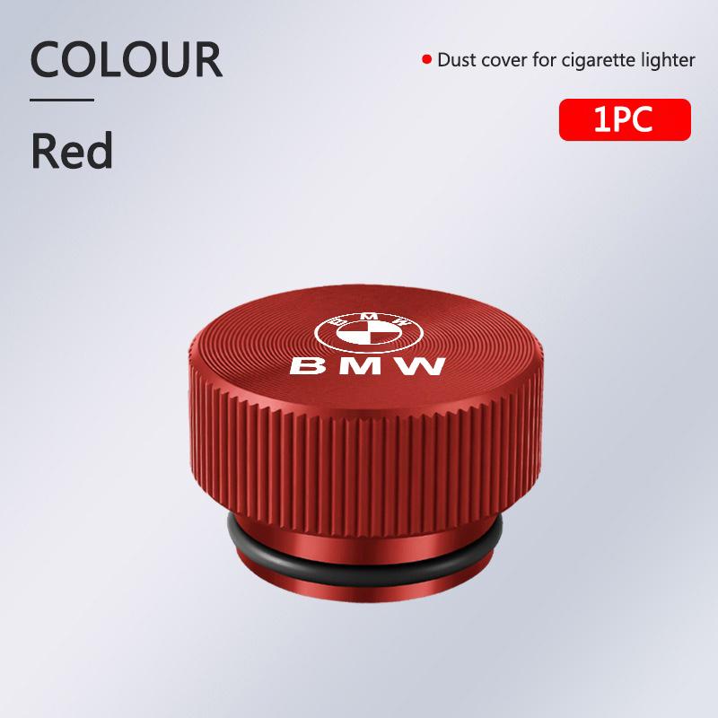 pzkem4 Car Cigarette Lighter Dustproof Plug Cover No Smoking Fire Button Cap For BMW 1 3 5 7 series X1 X2 X3 X5 X6 G30 G20 G11 G12 F40