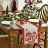 Chinese Style Table Cloth Gold Dragon Table Cover Zodiac Dragon Table Runner for 1pcs/4pcs Party