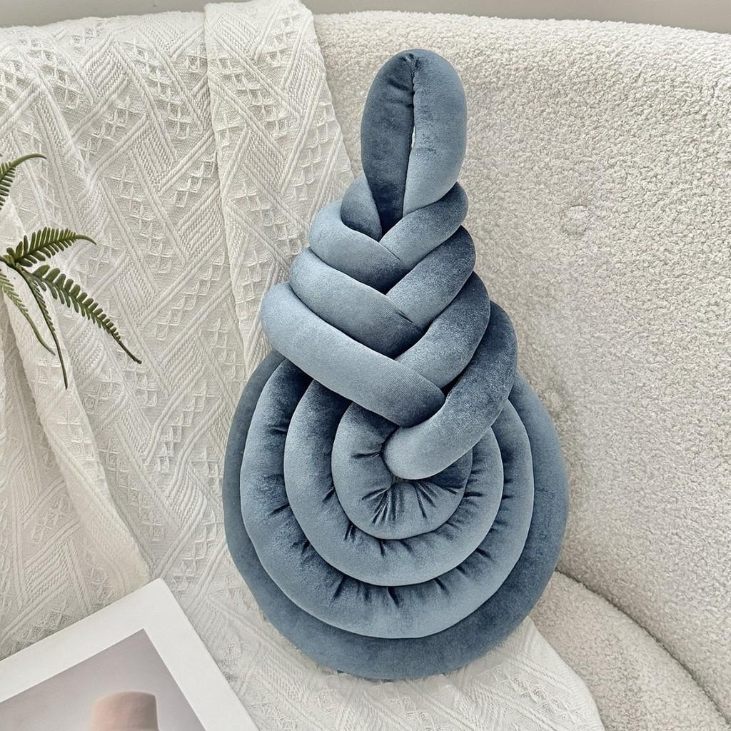 Nordic Harp Throw Pillow With Woven Cover For Living Room Decor
