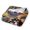 Avatar Der Letzte Airbender Flanelldecke Winter Weiche Warme Überwurfdecke für Kinder Wohnzimmer Tagesdecke Sofa Bettbezug