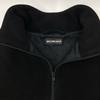 BALENCIAGA 534315 18AW Black TRACK SUIT JACKET Logo Embroidered Fleece Jacket Jacket 46 blackUsed