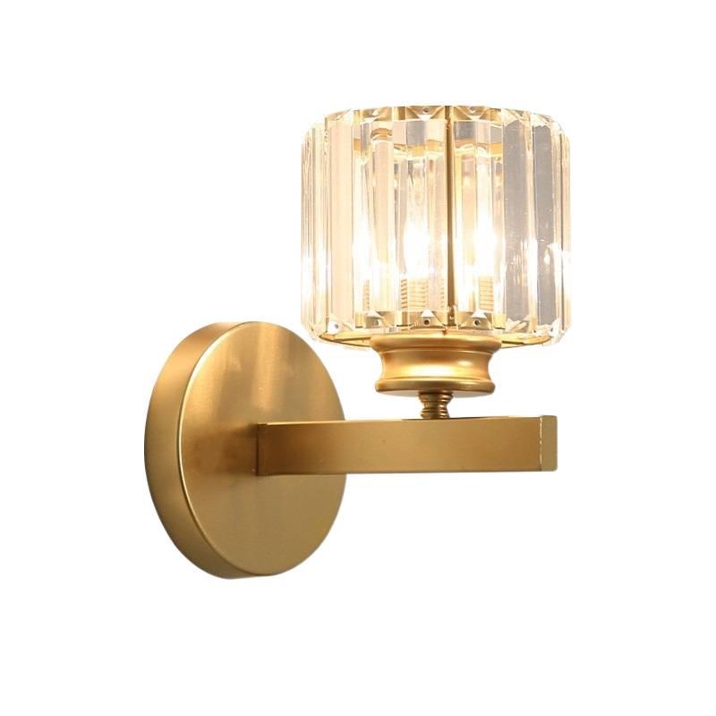 Cross-Border Crystal Wall Lamp: Modern Luxury for Living Room, Bedroom, and Aisle