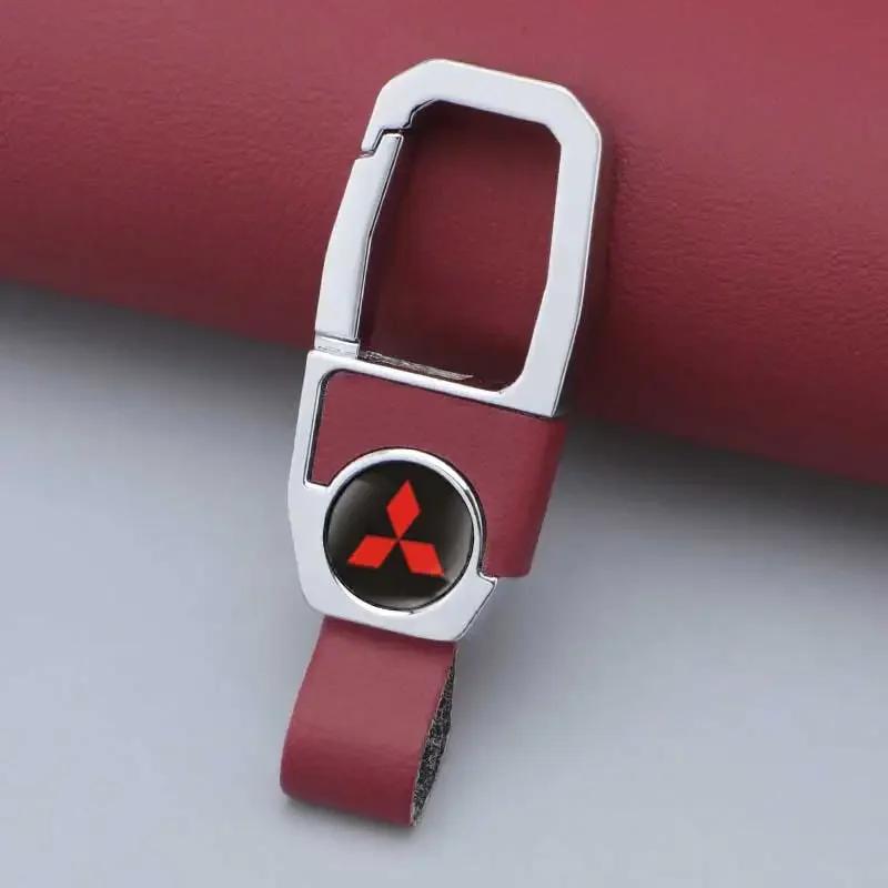 

Luxury Alloy Car Key Ring Ornament Interior Accessories for Mitsubishi Xpander Eclipse Cross Ralliart Montero Galant