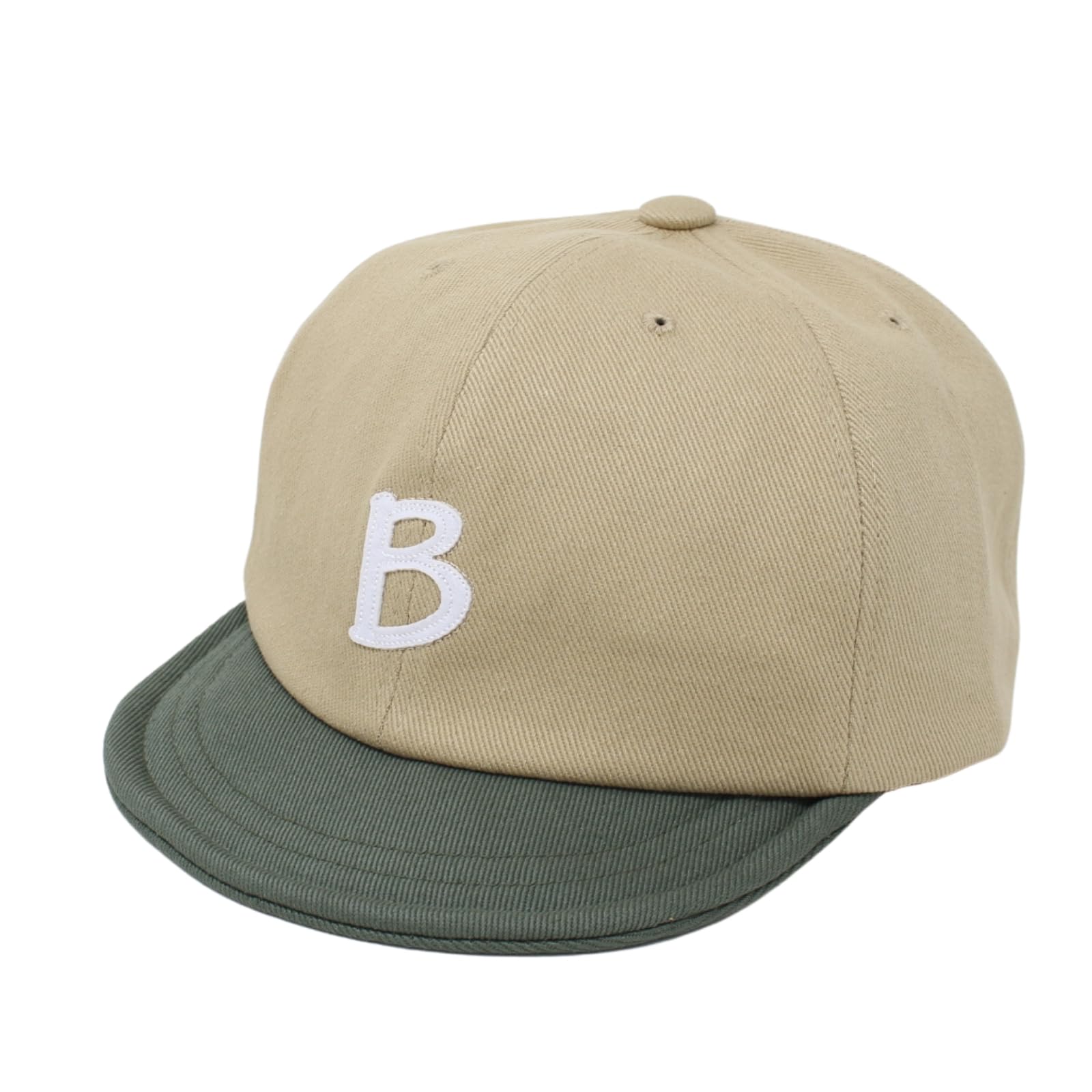 

Umpire Cap B Cap Large Size Short Brim Cap L Beige Khaki [Fabulous] Two-tone Size, 60.0-63.0 cm,