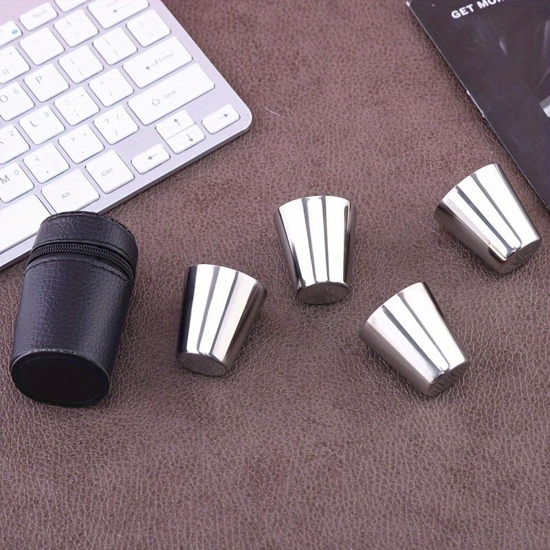 Portable Stainless Steel Cup Set For Outdoor Travel Party Whiskey Cups with Case For Picnics Hiking Camping Drinkware Supplies