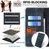 For OnePlus Ace 5 Ultra 5G Case RFID Blocking Wallet Foldable Stand Leather Phone Cover