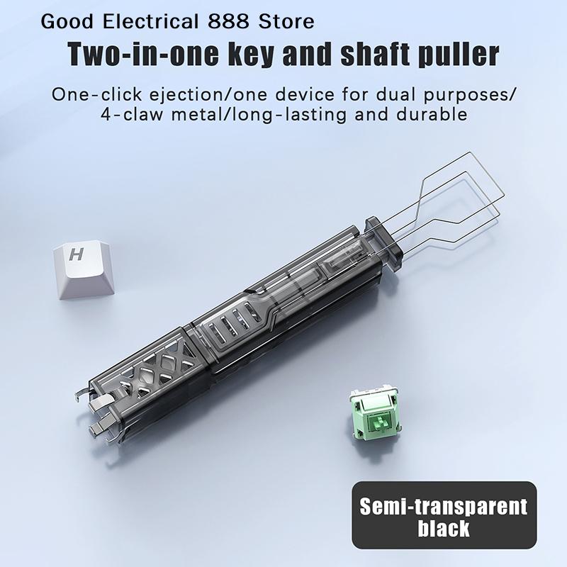Estrattore di Keycap Meccanico Multifunzione 2 in 1 Estrattore Universale per Stem di Keycap Estrattore di Tasti Accessori per Tastiere