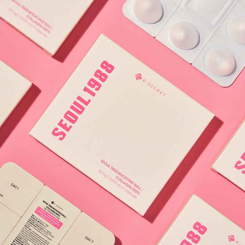 [K-SECRET] Seoul 1988 Boosting Ball: Collagen 100% 35mg