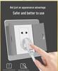 Stainless Steel Floor Socket with Dual Flip Covers, Network, USB, and Five-Hole Outlets
