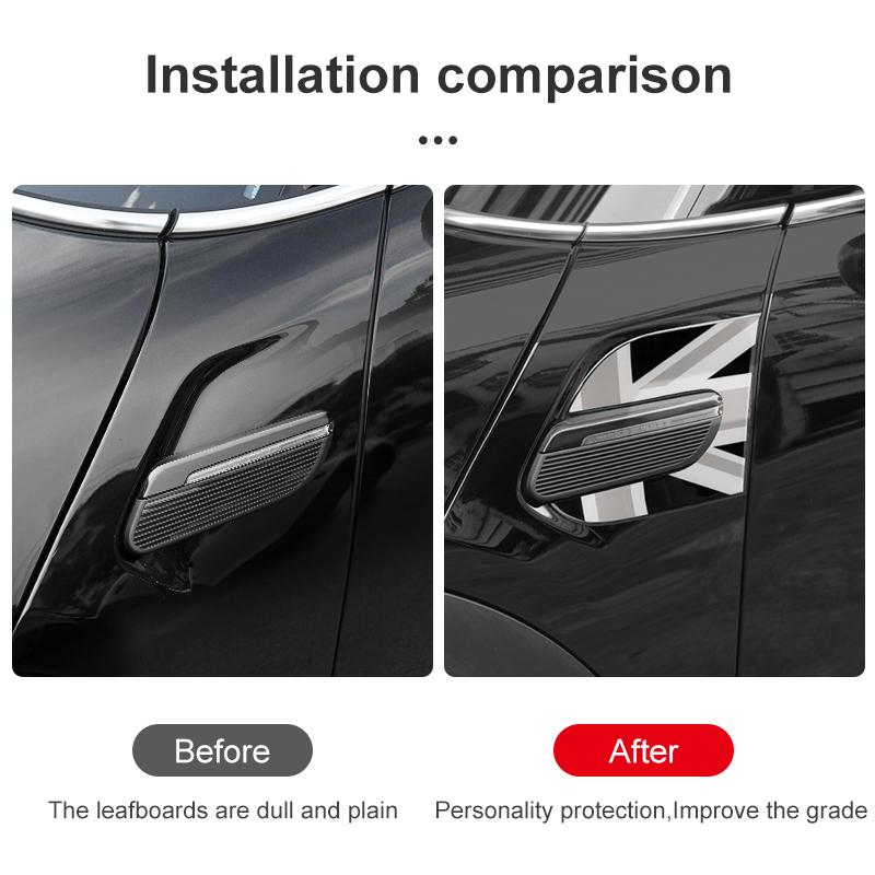 For BMW MiNi F56/55 Decorative Stickers Mini Cooper F56/55 Turn Signal Stickers Modification Interior Stickers
