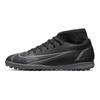 Nike Zapatillas de Fútbol Mercurial Superfly 8 Assassin 14 Club Turf para Hombre Zapatillas de Fútbol Negro Gris CV0955-004