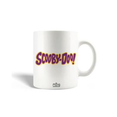 Mug - Scooby Doo - Yellow Purple - Ceramic - 30cl - Dishwasher Safe