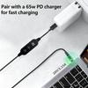 Type C Input to Direct Current Output Adapter Cable Adjustable Voltages Settings from 5V to 20V for Automotive Socket PD Compatible 3A Maximumly